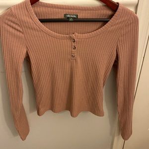 Wild fable mauve top